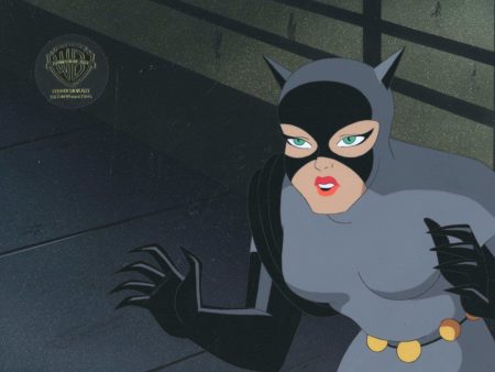 Batman The Animated Series Original Production Cel: Catwoman Discount