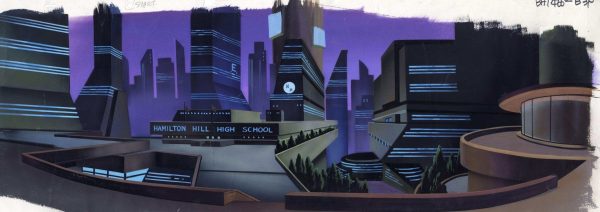 Batman Beyond Original Production Background on Sale