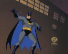 Batman The Animated Series Original Production Cel On Original Background: Batman Online now