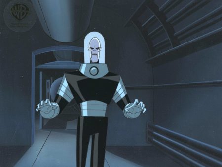 The New Batman Adventures Original Production Cel on Original Background with Matching Drawing: Mr. Freeze Supply