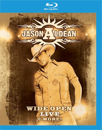 ALDEAN, JASON  - BLU-WIDE OPEN LIVE For Sale