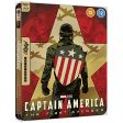 CAPTAIN AMERICA THE FIRST AVENGER 4K ULTRA HD MONDO ART #43 LIMITED EDITION STEELBOOK   INCLUDES 2D BLU RAY   REGION FREE Supply