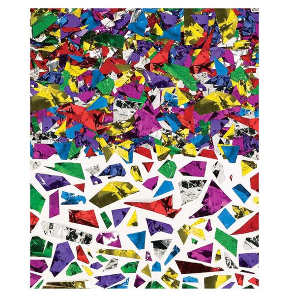 Multi Sparkle Foil Shred Confetti 1.5oz Sale