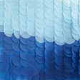 Mix It Up Blue Ombre Tissue Paper Disc Party Backdrop Decoration For Discount