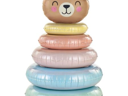 Bear Stacker Large Foil Balloon 32in Online now