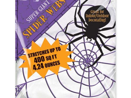 White Super Giant Spider Web Cheap