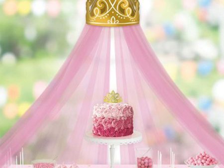 Disney Princess Crown Decoration With Tulle Online now