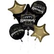 Better with Age Foil Balloon  Bouquet 5pcs Hot on Sale