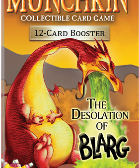 Munchkin Collectible Card Game: The Desolation of Blarg - Booster Pack Online Hot Sale