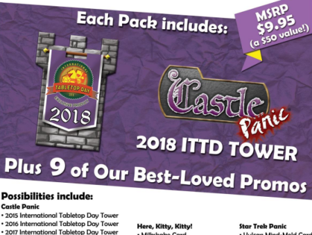 Fireside Games International Tabletop Day Promo Pack 2018 Supply