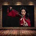 ASFDF HUA MULAN POSTER CLASSICAL MOVIE TV CANVAS PAINTING HOME DECOR POSTERS AND PRINTS PICTURES ON THE WALL LIVING ROOM DECOR Online Hot Sale