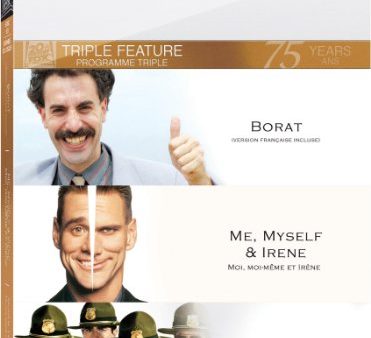 20TH CENTURY FOX TRIPLE FEATURE - BORAT ME, MYSELF & IRENE SUPER TROOPERS Discount